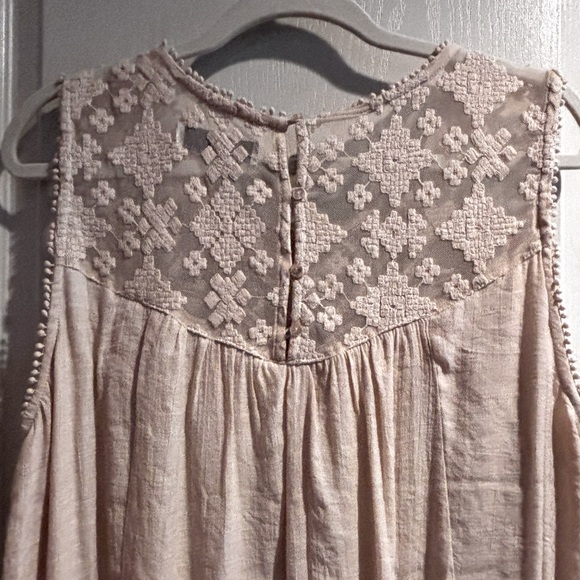 Fever Sleeveless Pleated Blouse XL - Picture 2 of 4
